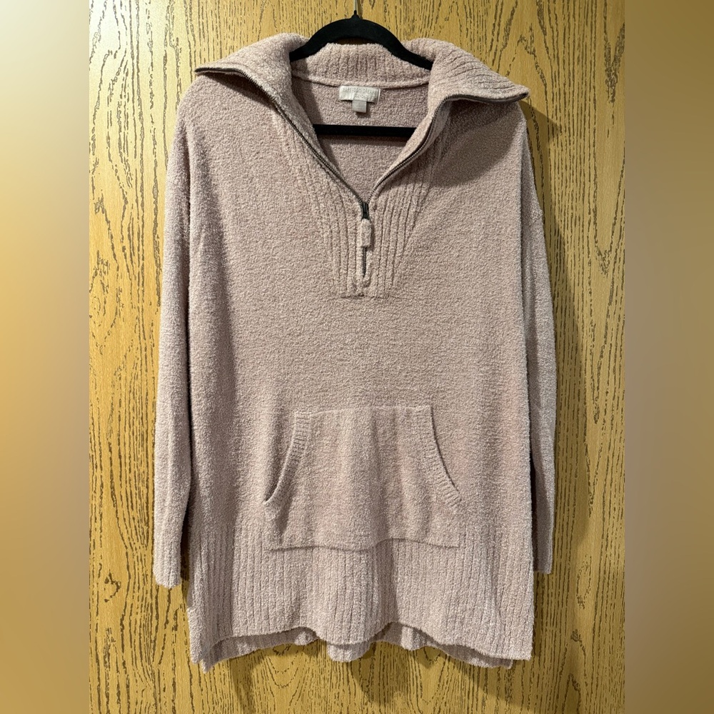 Barefoot Dreams CozyChic Lite Half Zip Tunic